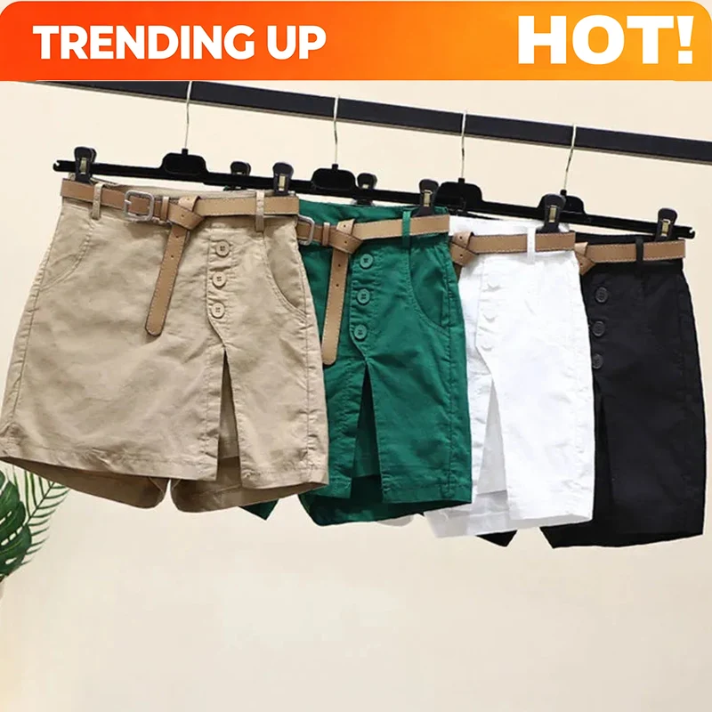 Fashion Women Belt - Personalizzazione 2025 Nuovi Shorts Chic da