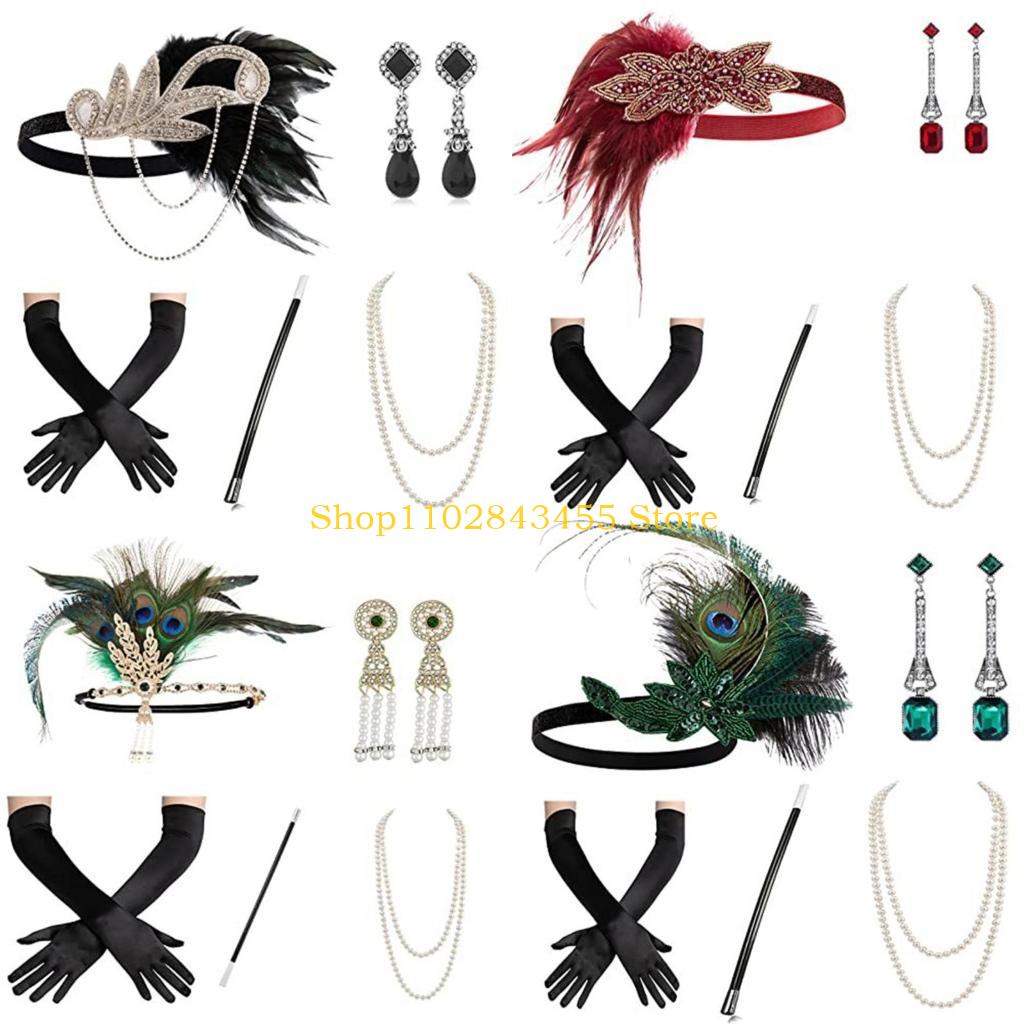 Women'S Fashion Of The 1920S - 49MC Anni '20 Flapper Gatsby Accessori