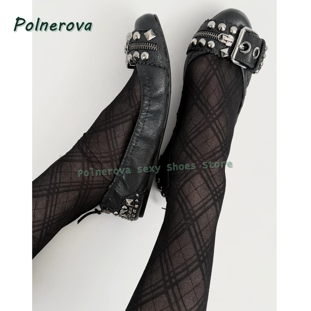 Fashion Women Belt - Scarpe Mary Jane con fibbia a