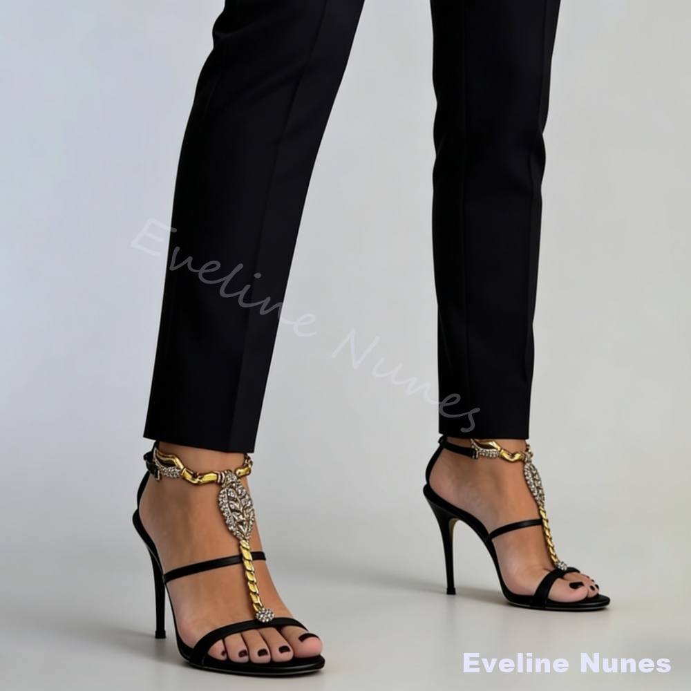Sandali di Lusso in Metallo a  - Fashion Women Belt recensione e prezzo