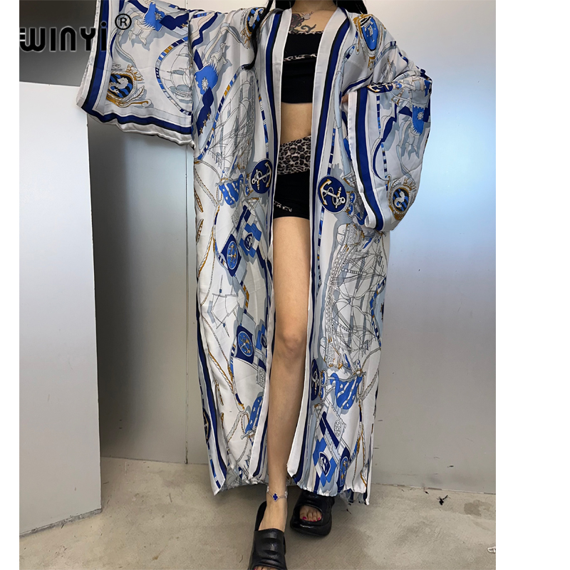 WINYI kimono estivo, caftano d - Women'S Fashion Kimono recensione e prezzo