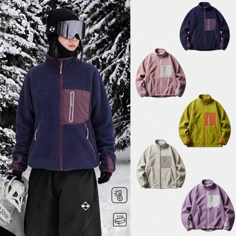 Giacca in pile unisex per autu - Sherpa Coat Women recensione e prezzo
