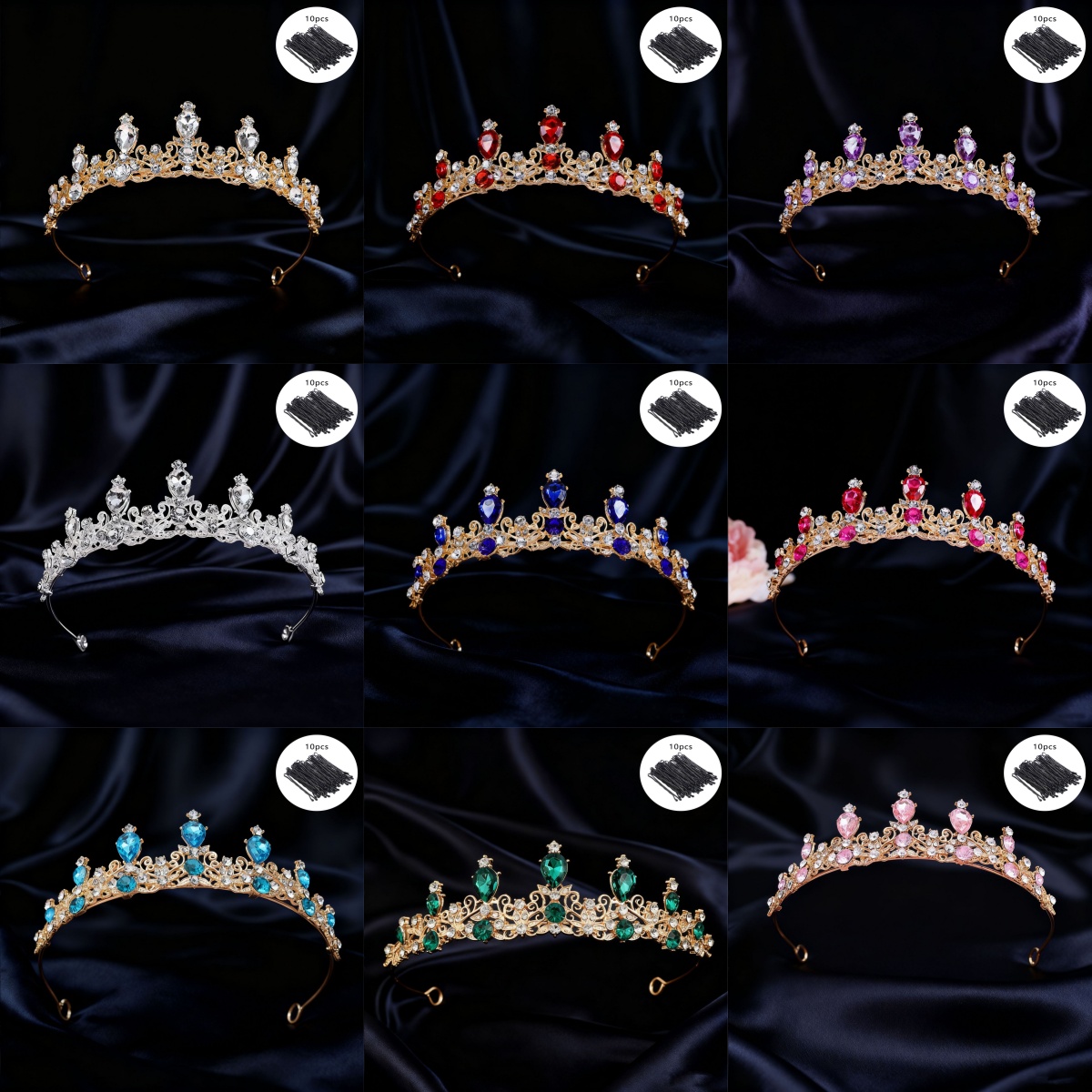 Tiara da Sposa Vintage con Str - Women Queen Fashion recensione e prezzo