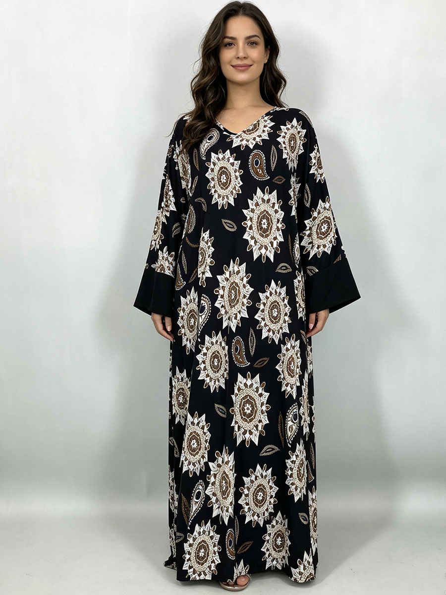 Abito lungo da donna taglie fo - Maxi Dress Boho recensione e prezzo