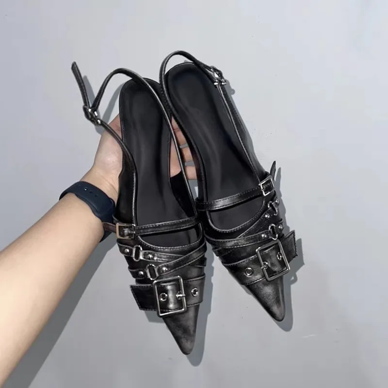 Mules da donna con tacco alto  - Fashion Women Belt recensione e prezzo