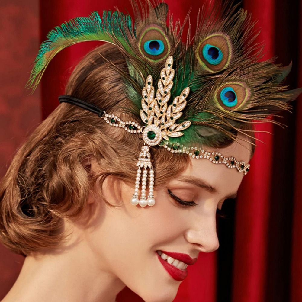 Elegante Fascia per Capelli co - Women'S Fashion Of The 1920S recensione e prezzo
