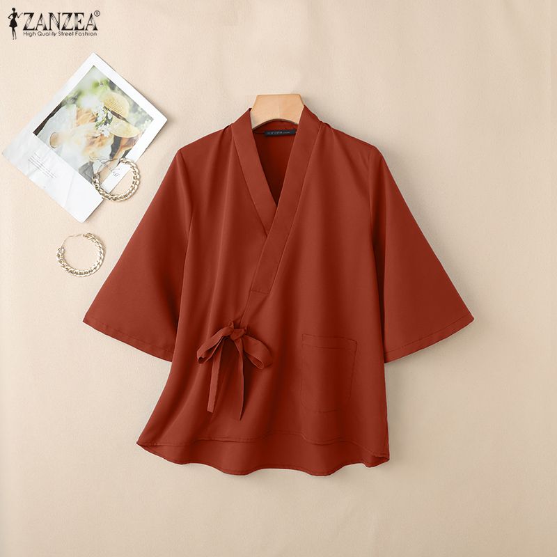 2026 ZANZEA Top Estivo da Donn - Women'S Fashion Kimono recensione e prezzo