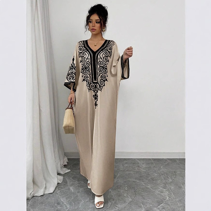 Abito lungo a fiori con scollo - Maxi Dress Boho recensione e prezzo
