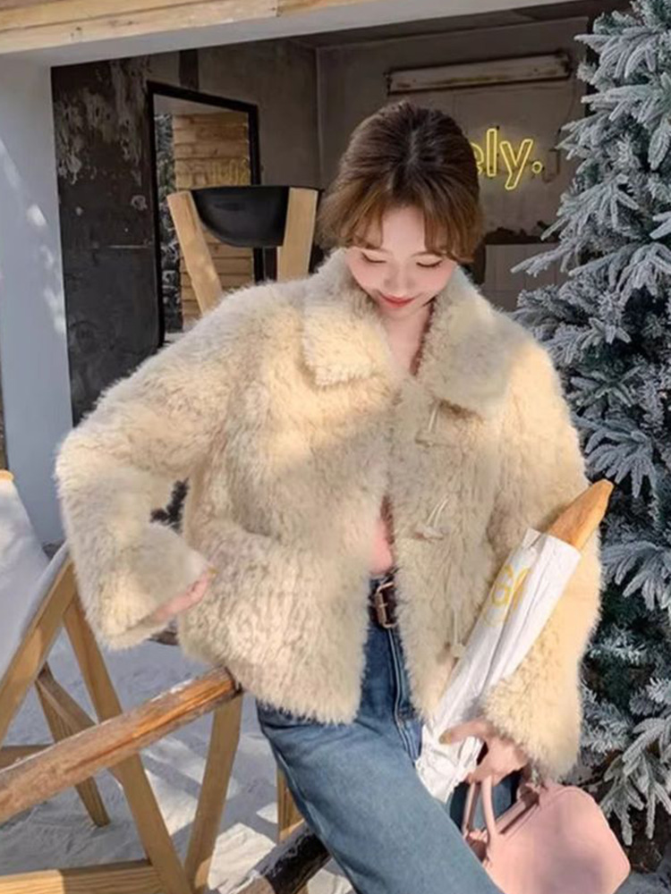 Cappotto dolce carino agnello  - Sherpa Coat Women recensione e prezzo