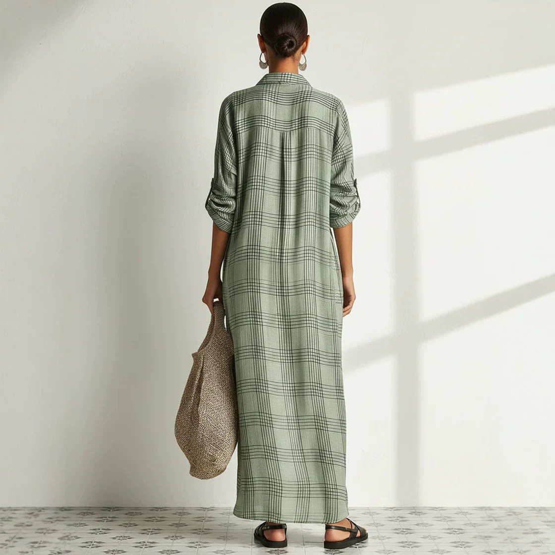 Abito Midi in Lino e Cotone St - Maxi Dress Boho recensione e prezzo