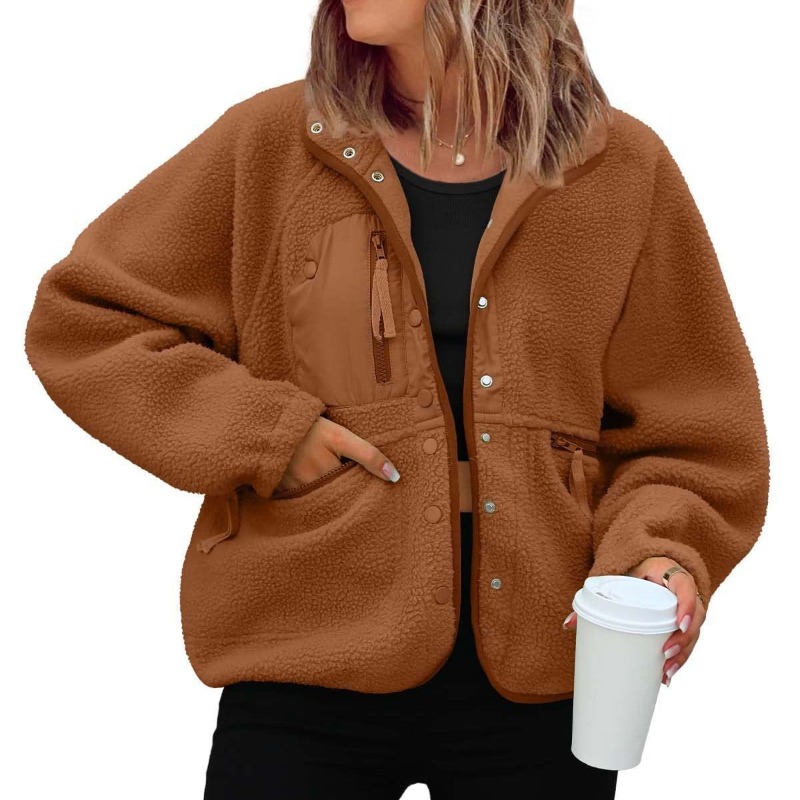 Giacca da donna in pile sfocat - Sherpa Coat Women recensione e prezzo