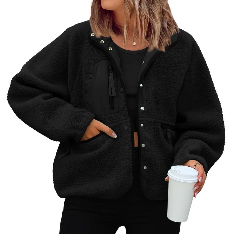 Giacca da donna in pile sfocat - Sherpa Coat Women recensione e prezzo