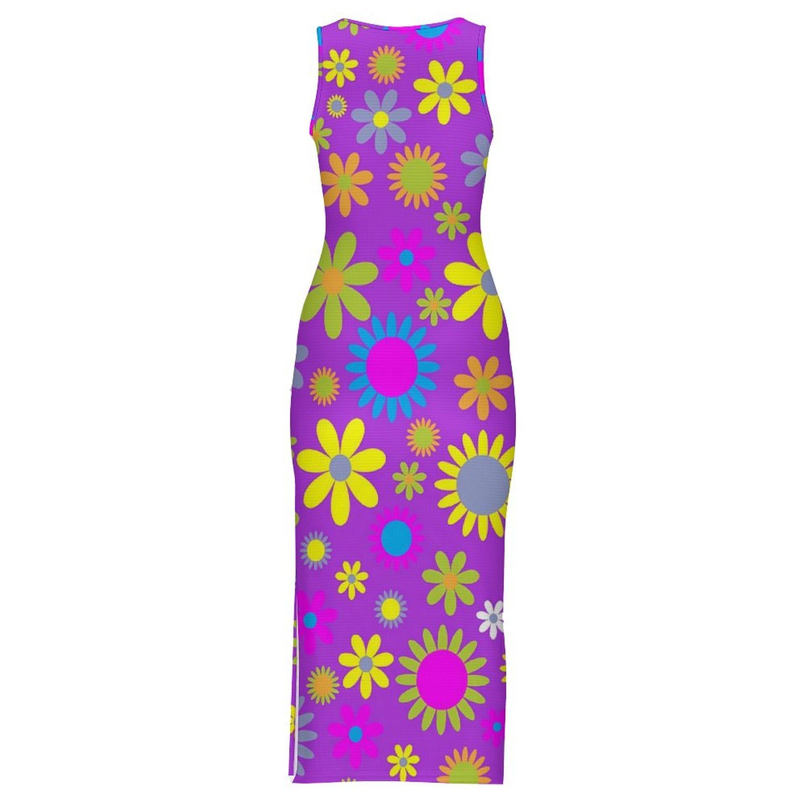 Abito Floreale Senza Maniche S - Women'S Fashion In The 1960S recensione e prezzo
