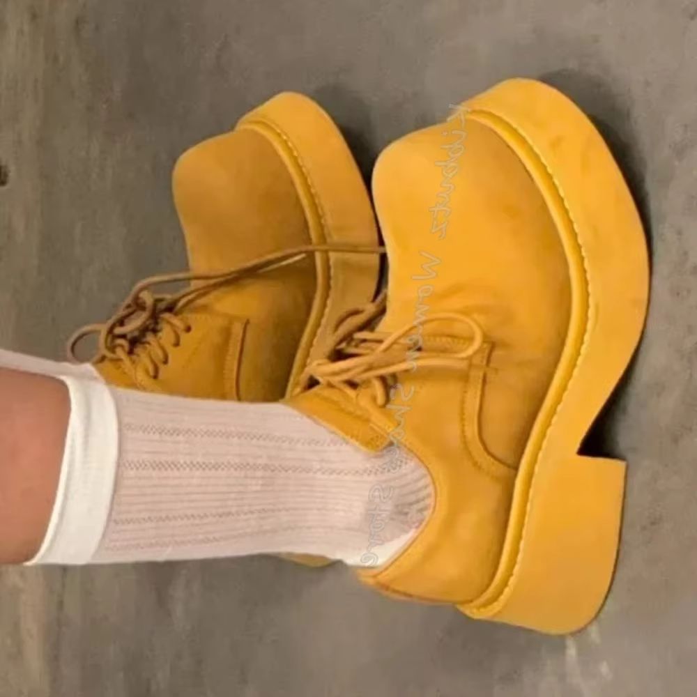 Scarpe con Tacco Grosso e Lacc - Women'S Fashion Boots recensione e prezzo